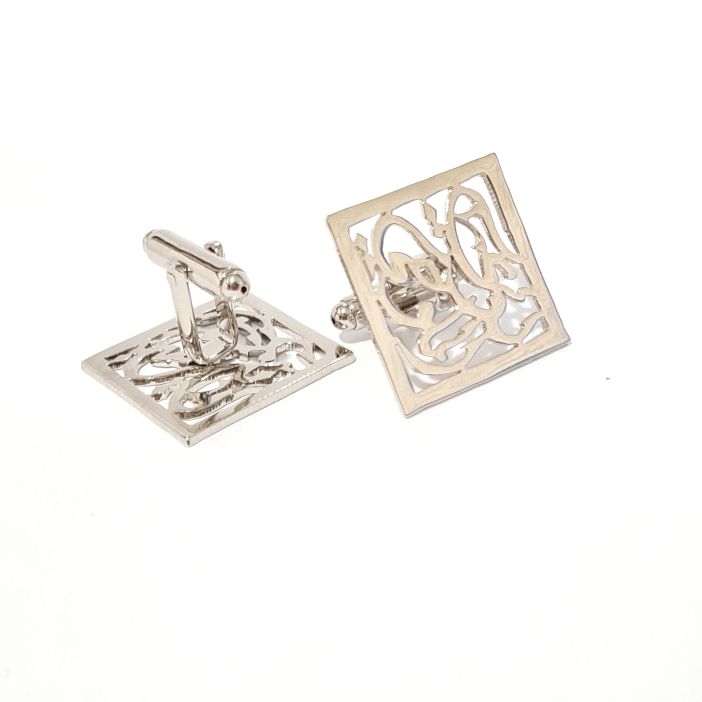 Personalized Square Engraved Cufflinks