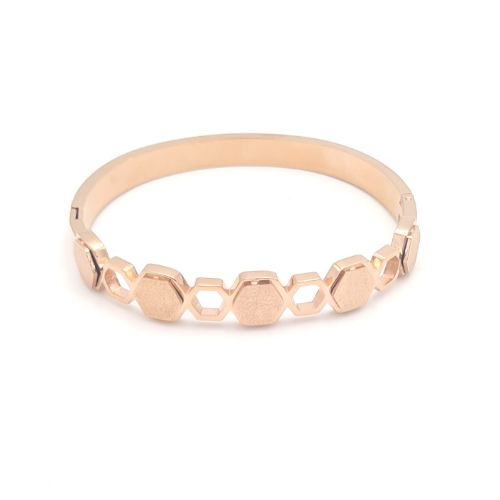 Custom Mini Hexagons Woman Bracelet
