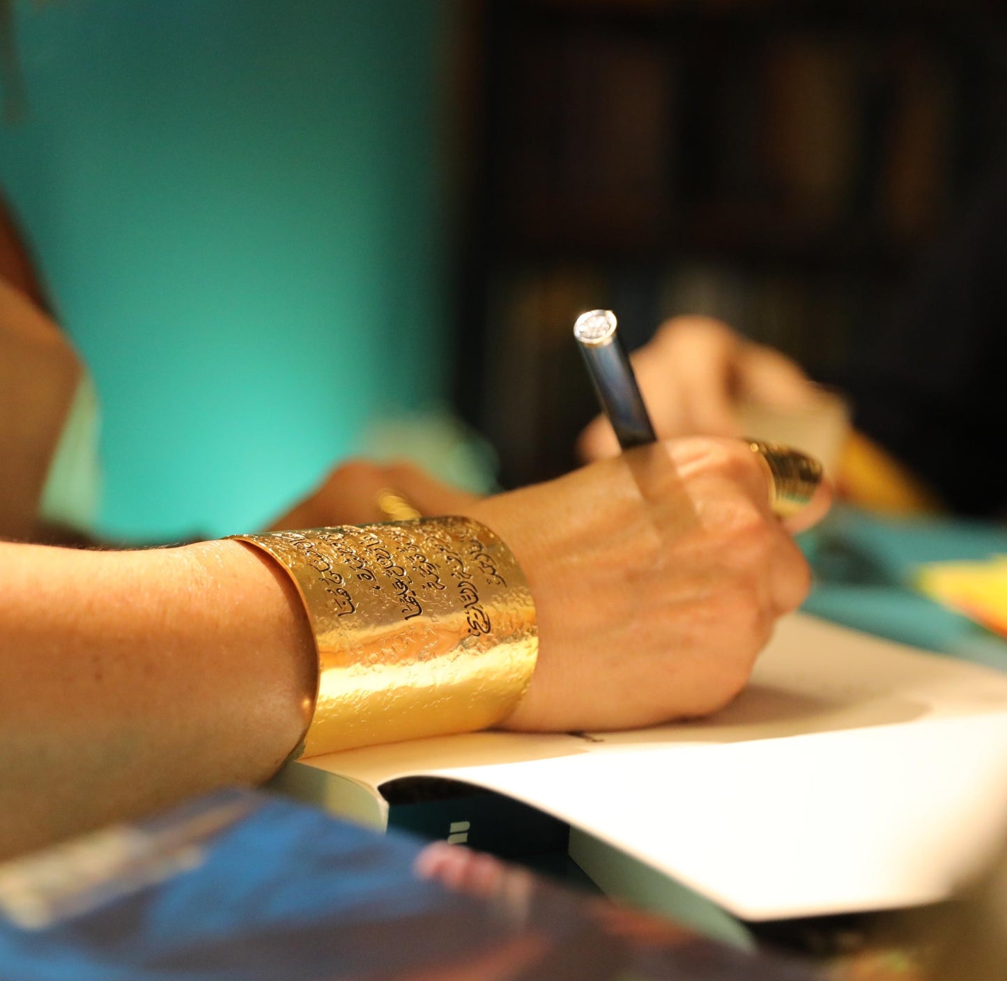 “The Dearest of All” Woman Arabic Bangle
