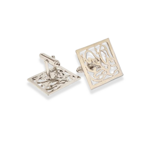 Personalized Square Engraved Cufflinks