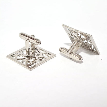 Personalized Square Engraved Cufflinks
