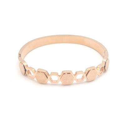 Custom Mini Hexagons Woman Bracelet