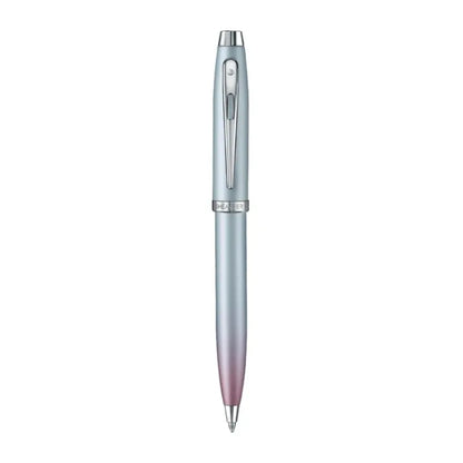 Sheaffer Expressions Gift Set – Blue & Pink Pearlised Ballpoint with Leather Wallet