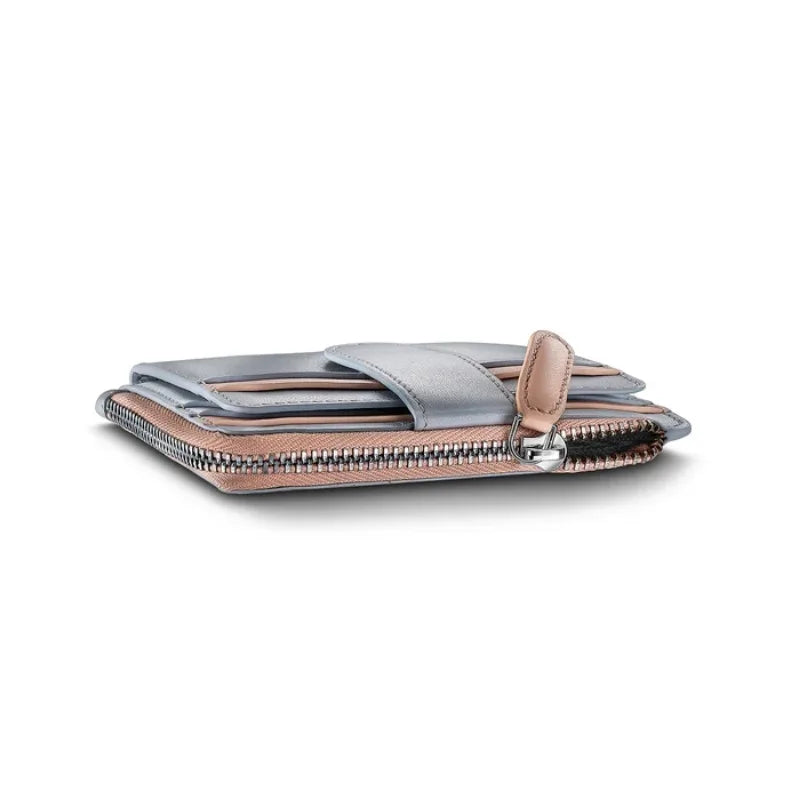 Sheaffer Expressions Gift Set – Blue & Pink Pearlised Ballpoint with Leather Wallet