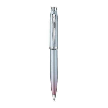 Sheaffer Gift Set: Expressions Blue and Pink Pearlised Gradient Ballpoint Pen Small Notebook