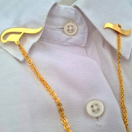 Arabic Love Collar Pin Chain